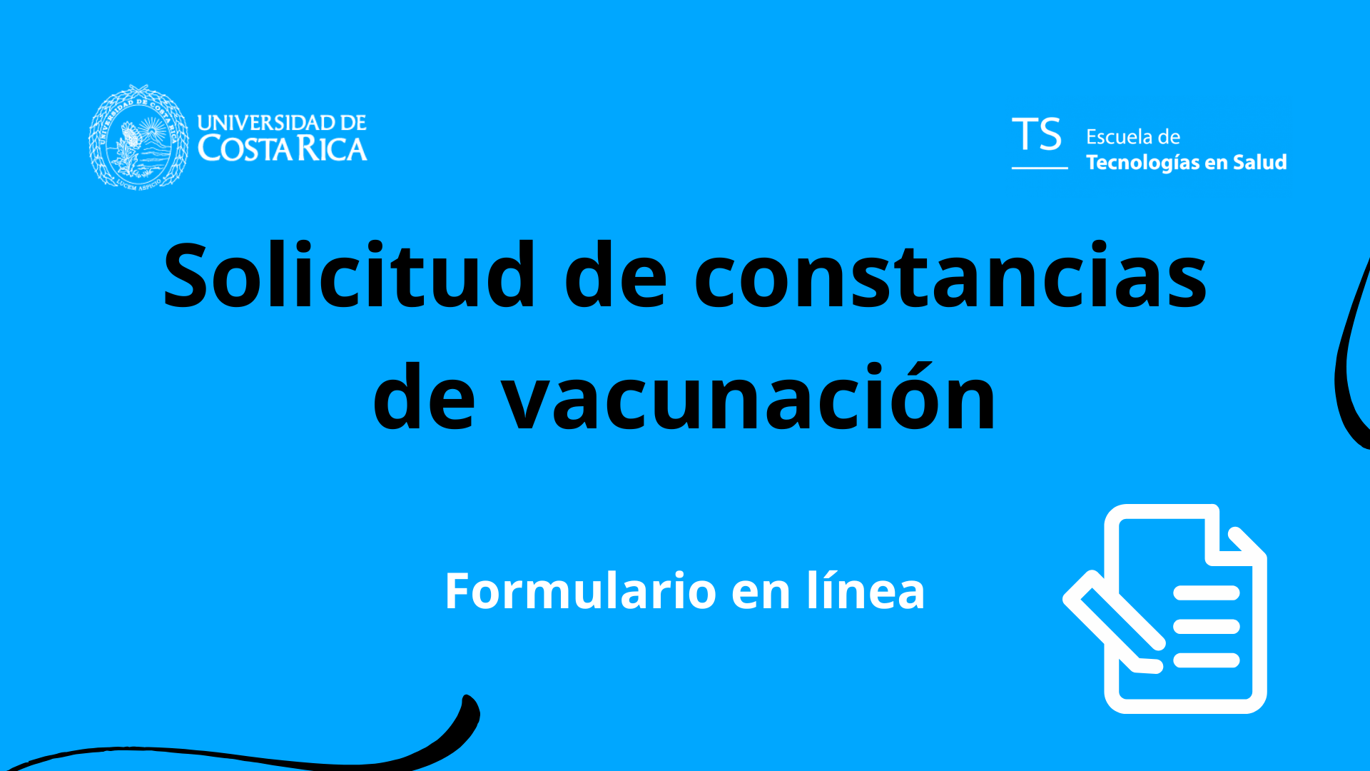 Formulario para solicitud de constancias de vacunación